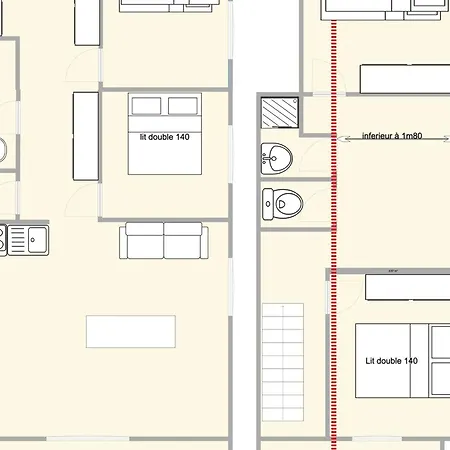 Holiday home Spacieux Duplex Avec Balcon Aux Saisies, 4 Chambres, 8 Personnes, Garage Inclus - Fr-1-594-328 *